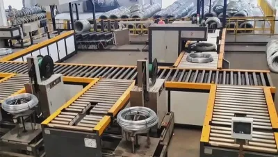 Горизонтальная линия упаковки бухт проволоки WS-25