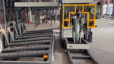 Вертикальная линия упаковки бухт проволоки LS-400
